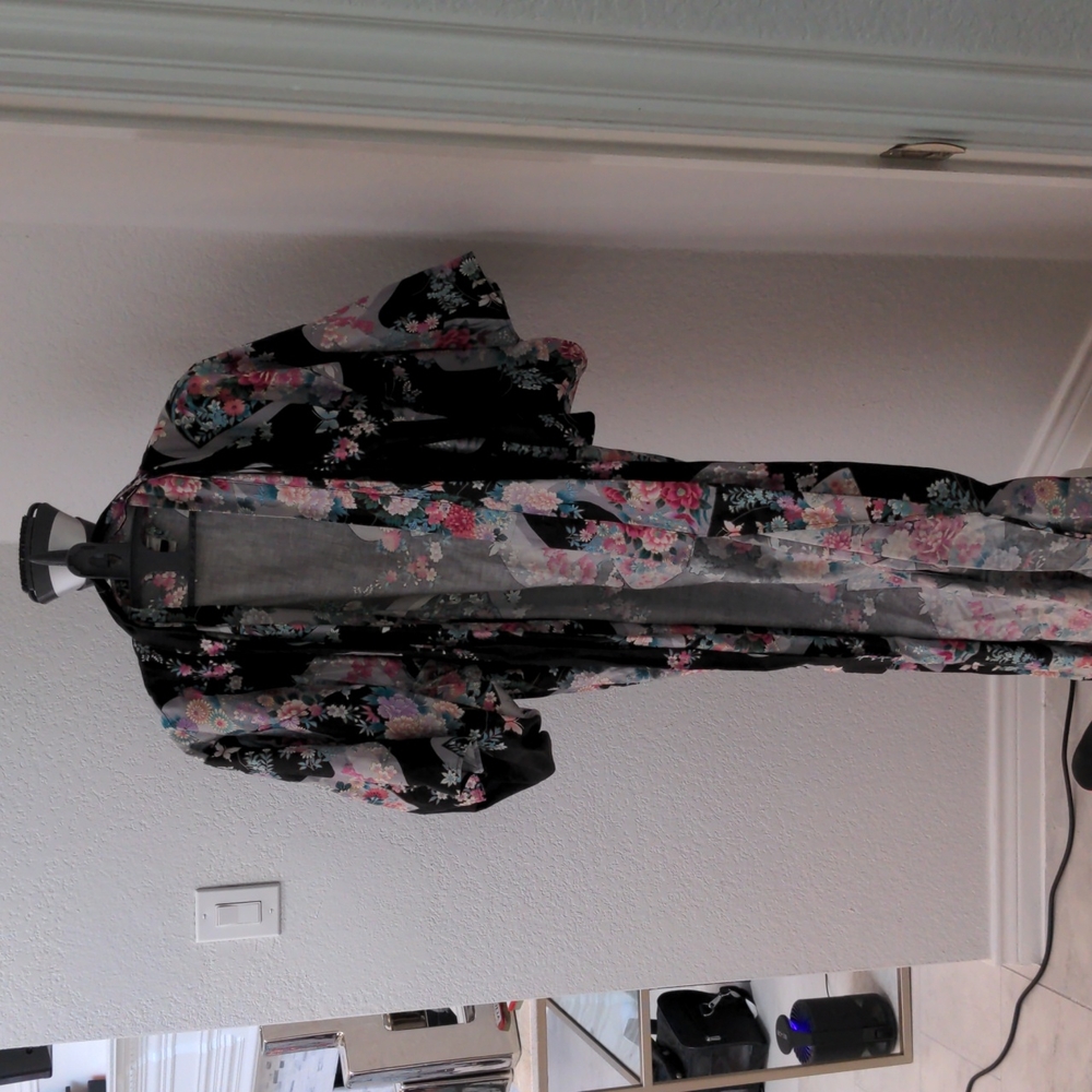 Japanese Yukata in black